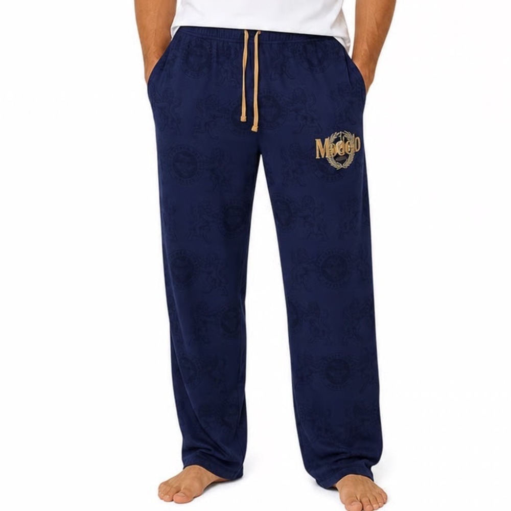 Modelo Especial Navy Blue Logo Print Lounge Pants Mens Small Pajamas Beer Merch